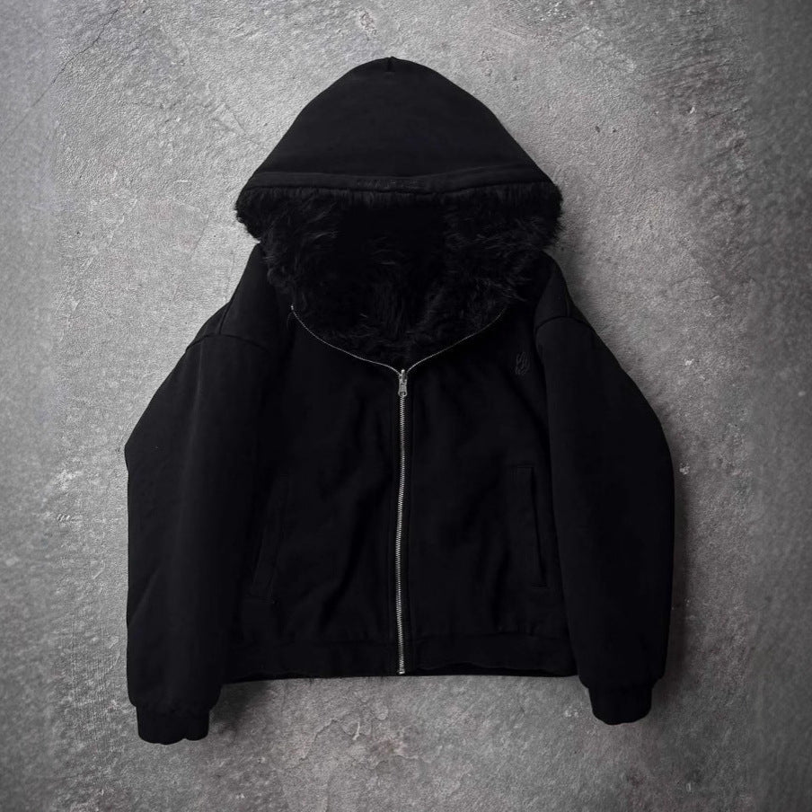 Veste à capuche douce et chaude pour femmes Chic & Stil