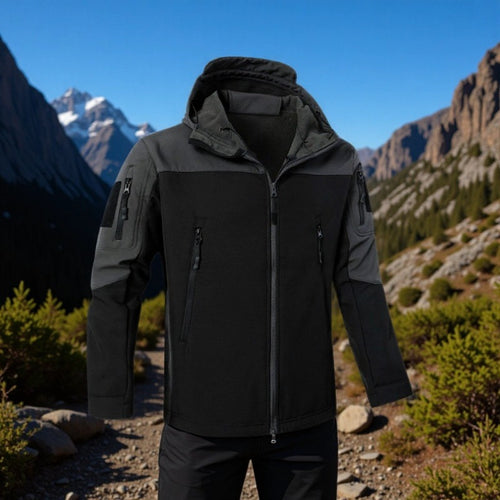 Multifunctional softshell jacket for men Lune London