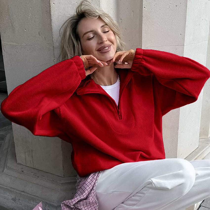 Ladies Fleece Pullover Lune London