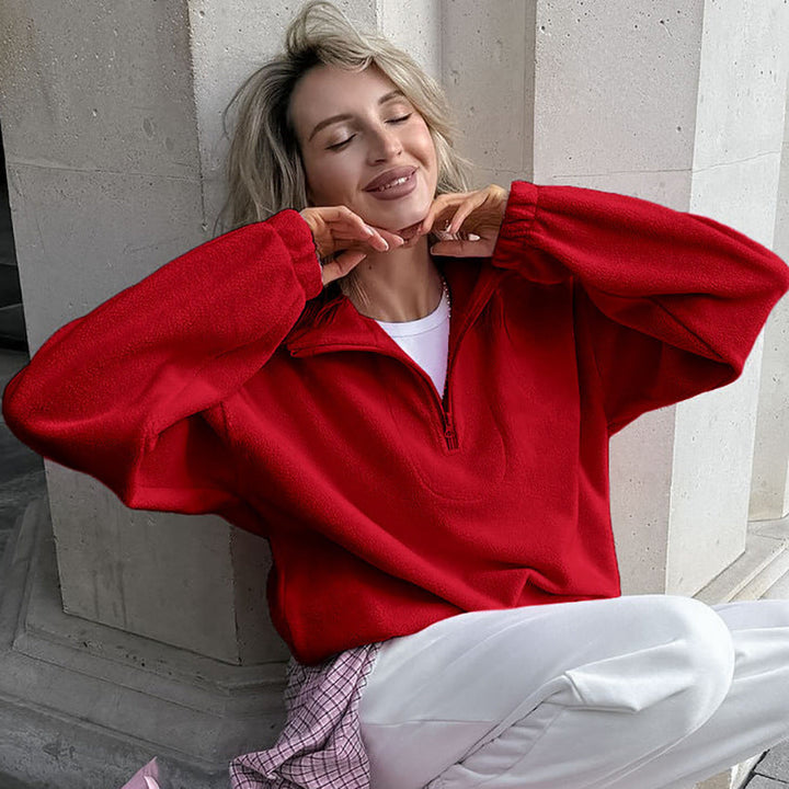 Ladies Fleece Pullover Lune London
