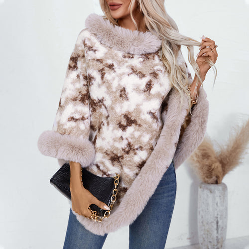 Ladies oversized cozy blanket Lune London