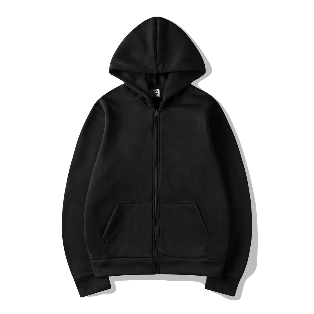 Hooded jacket for women with full zipper and practical front pockets Lune London