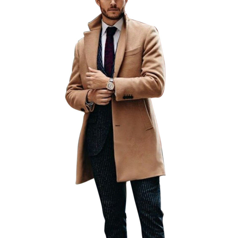 Elegant Chesterfield coat for men in high-quality wool Lune London