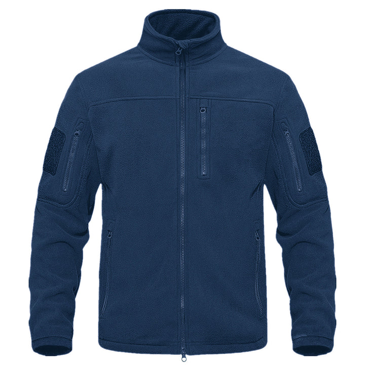 Fleece jacket for men with practical pockets Lune London