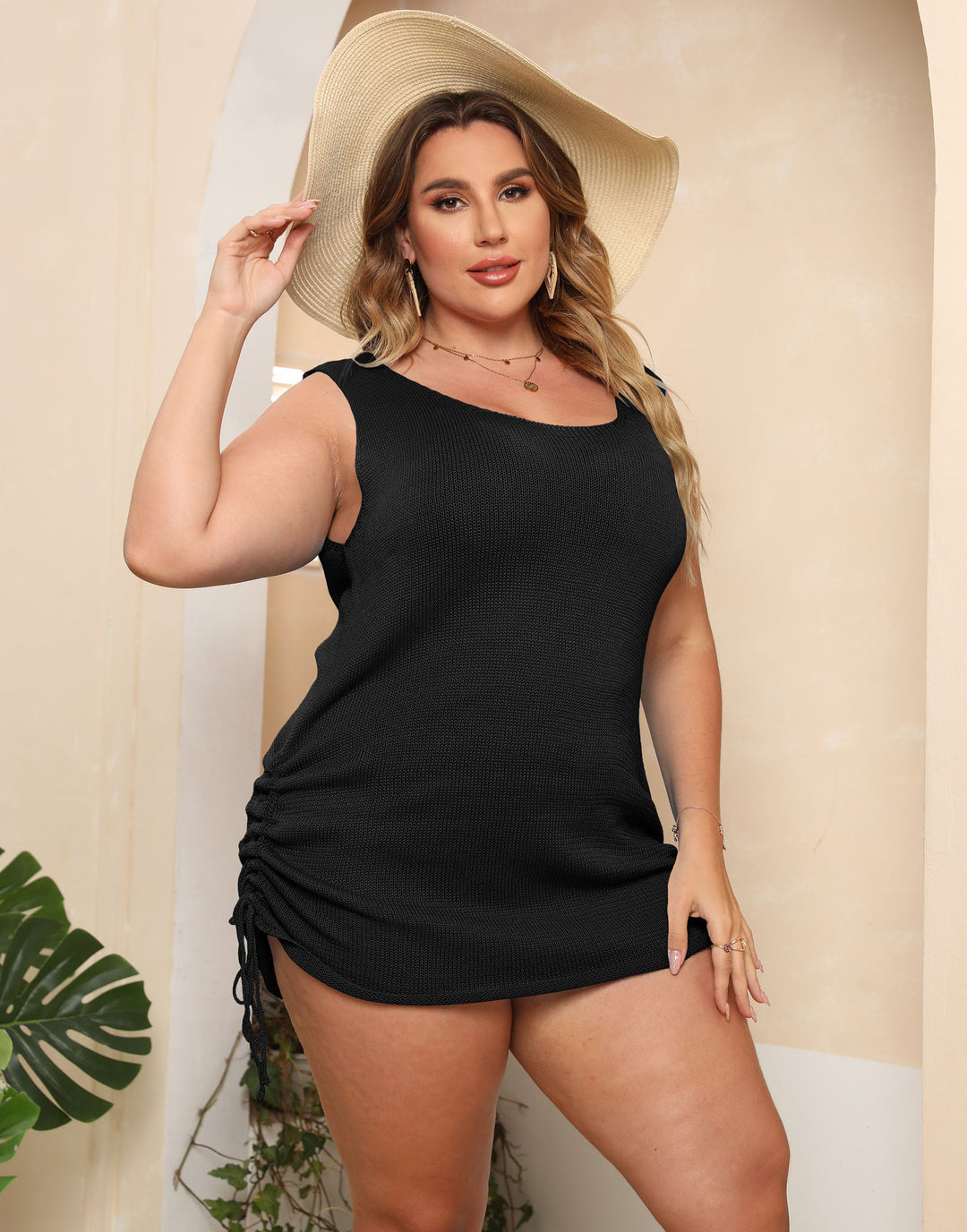 Lune London adjustable cord beach dresses for women