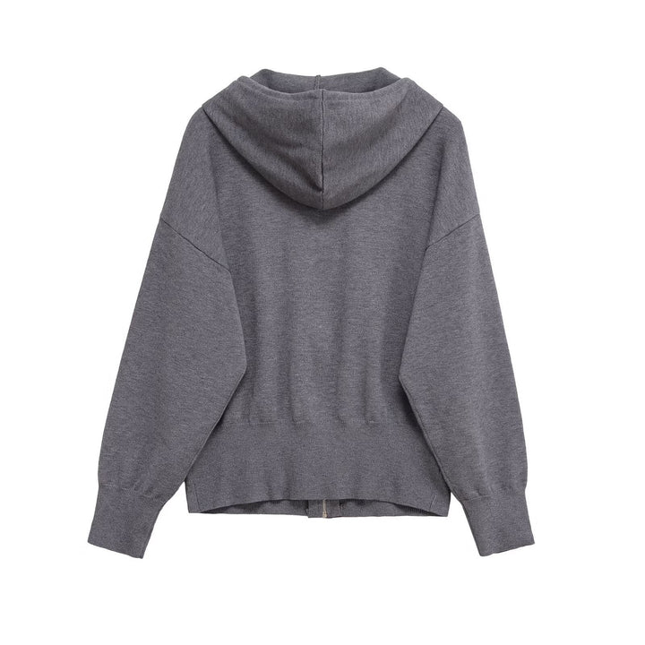 Casual hooded jacket for women with zipper and soft lining Lune London