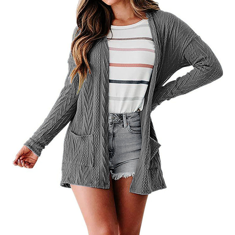 Lady cardigan with a chic and stylish casual design