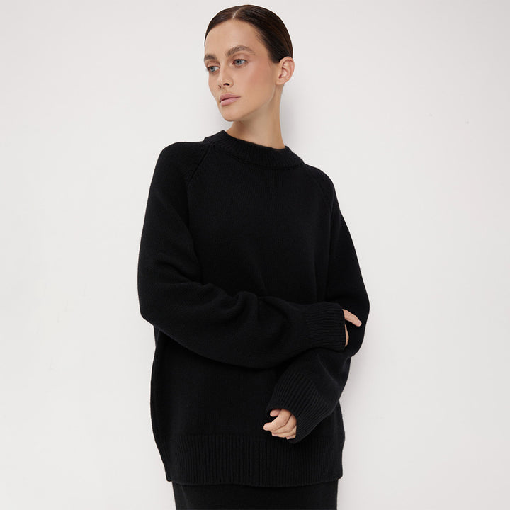 Women light knit casual sweater Lune London