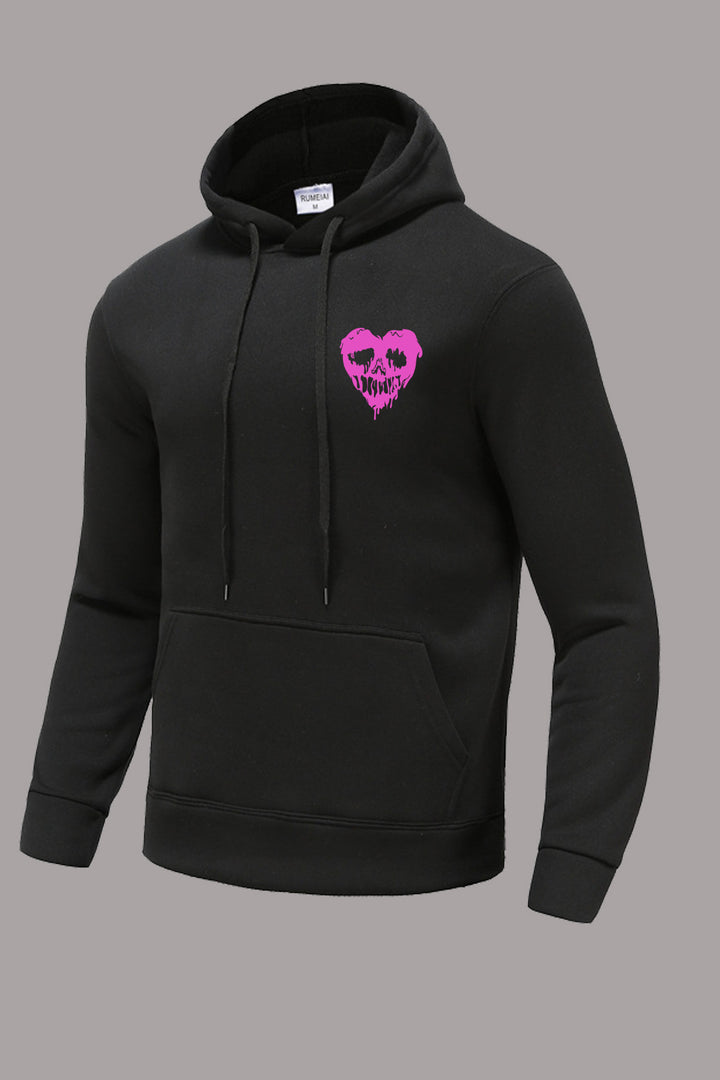 Men's hoodie with a unique skull design Lune London