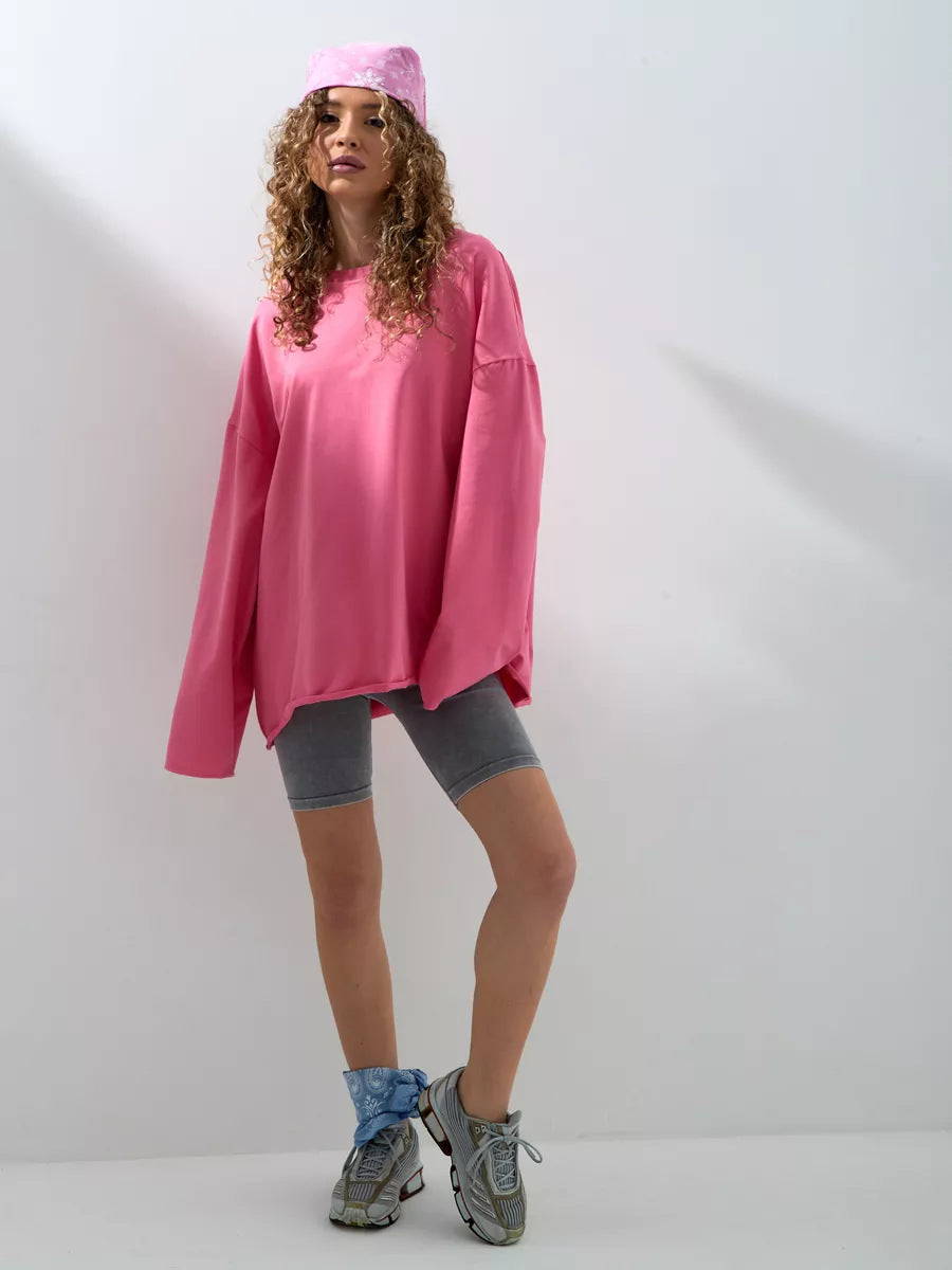 Lune London oversized long sleeve women's t-shirt