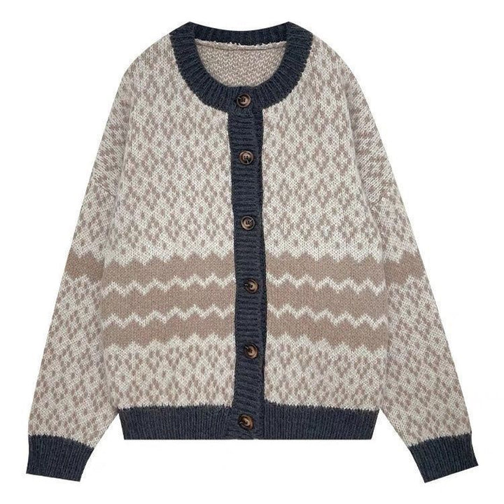 Cardigan à la mode pour femmes de style norvégien Chic & Stil