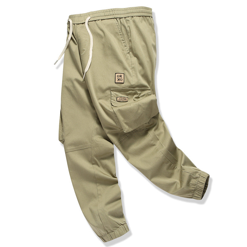 Men's cargo joggers with practical side pockets Lune London