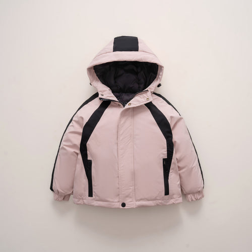Functional fashion jacket for women with hood and thermoregulating lining Lune London