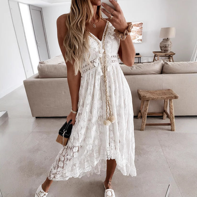 Lune London Lace Maxi Dress for Women