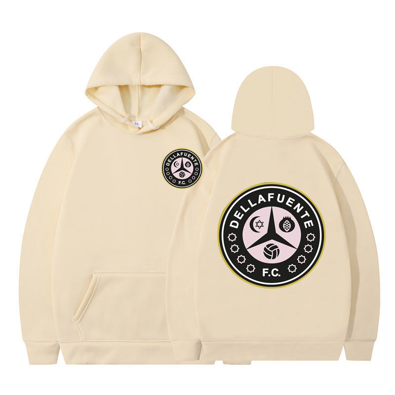 Women's hoodie with distinctive logo and soft fleece Lune London