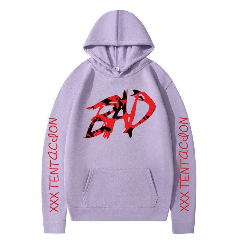Women's hoodie with eye-catching graphic print and casual cut Chic & Stil
