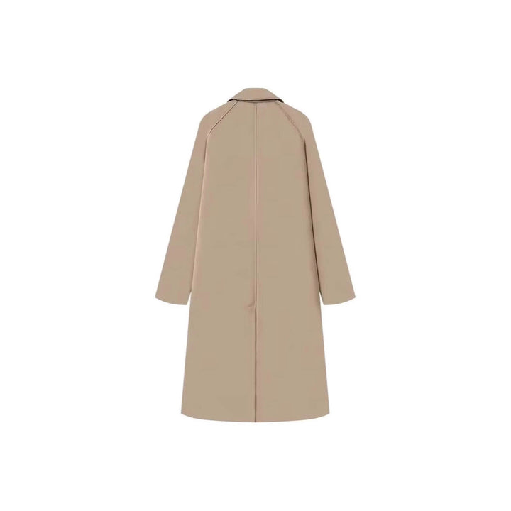 Transitional jacket for women with elegant high collar and practical button details Lune London