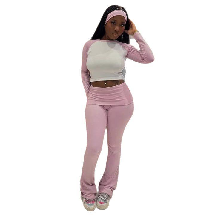Ensemble sportif et à la mode pour femmes avec manches longues Chic & Stil