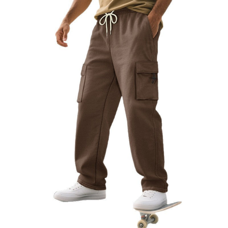 Comfortable cargo jogger pants for men with practical side pockets Lune London