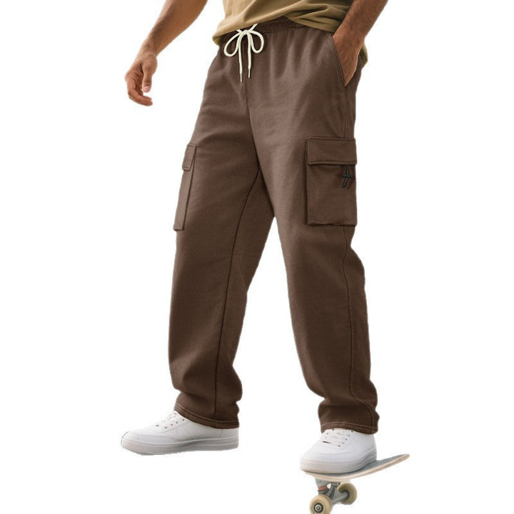Comfortable cargo jogger pants for men with practical side pockets Lune London
