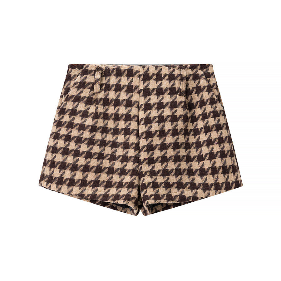 Lune London houndstooth design ladies cropped jacket