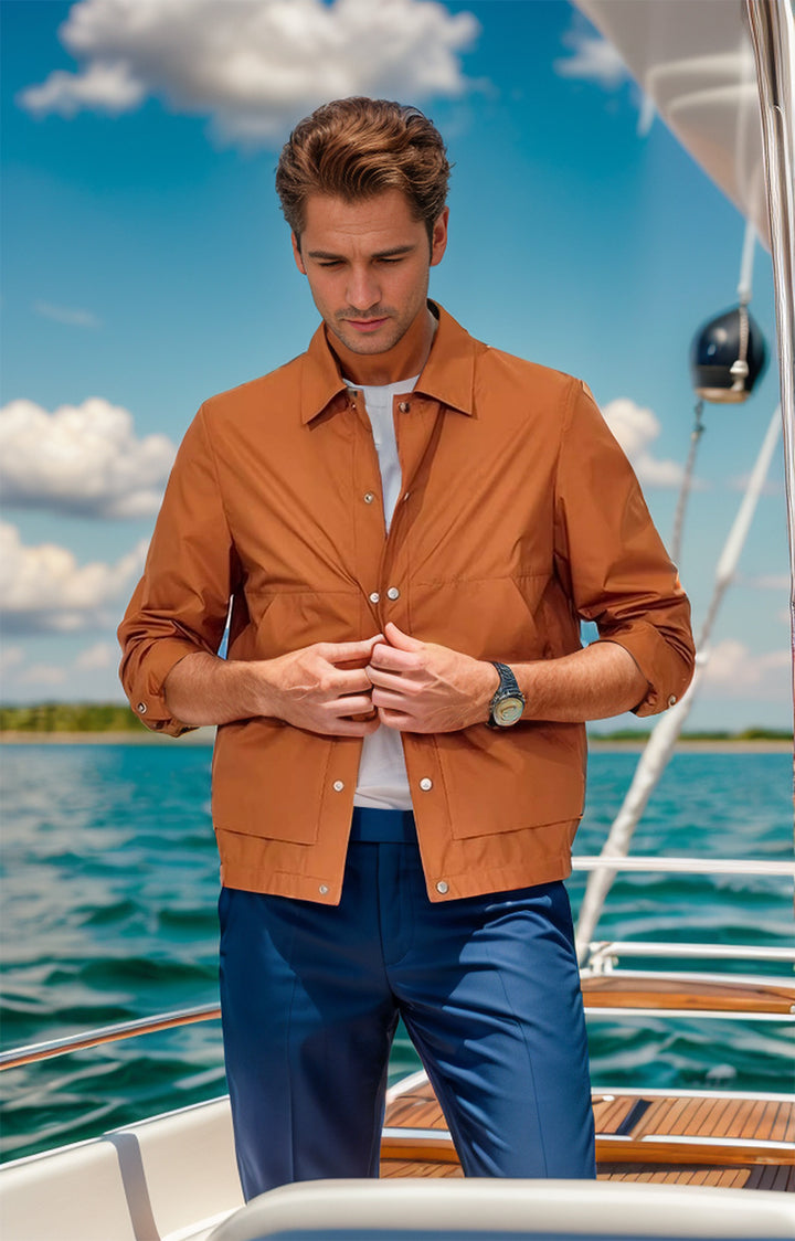 Lightweight outdoor jacket for men Lune London