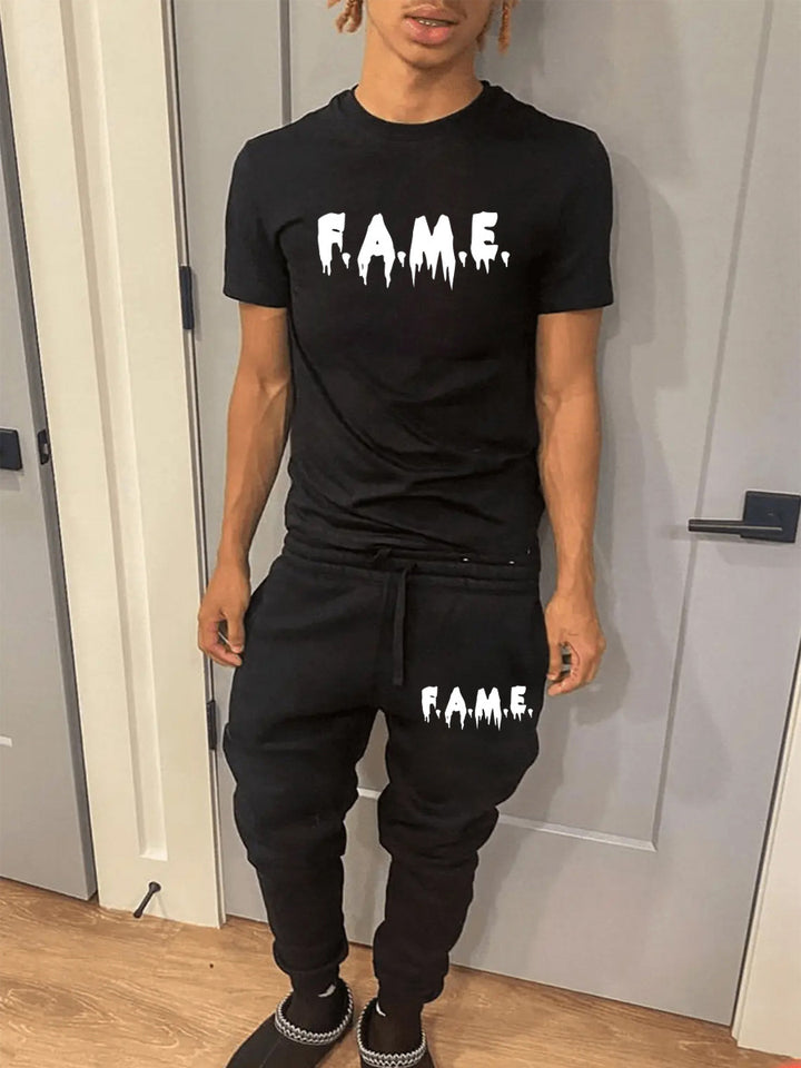 Women's hoodie and jogger pant set with modern logo print Lune London