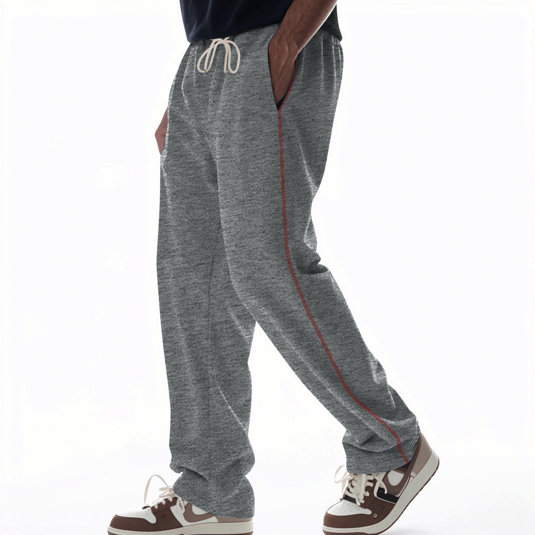 Comfortable men's joggers with zipper and side pockets Lune London
