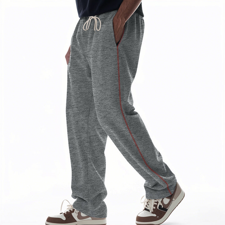 Comfortable men's joggers with zipper and side pockets Lune London