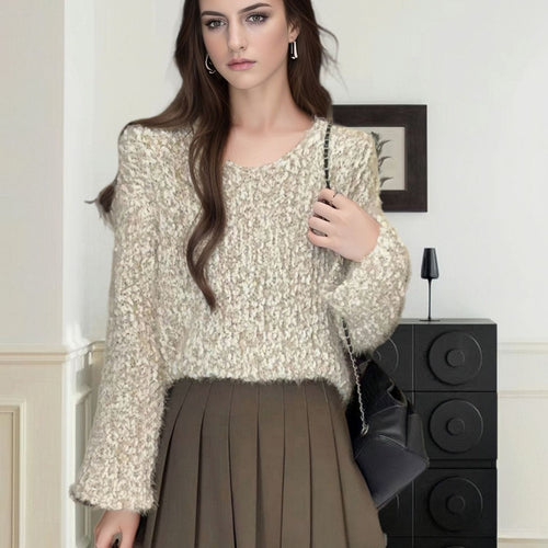 Ladies fashionable cozy sweater Lune London