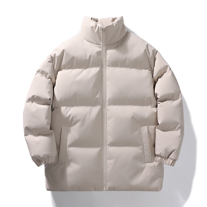Women's down jacket with high collar and practical zipper Lune London