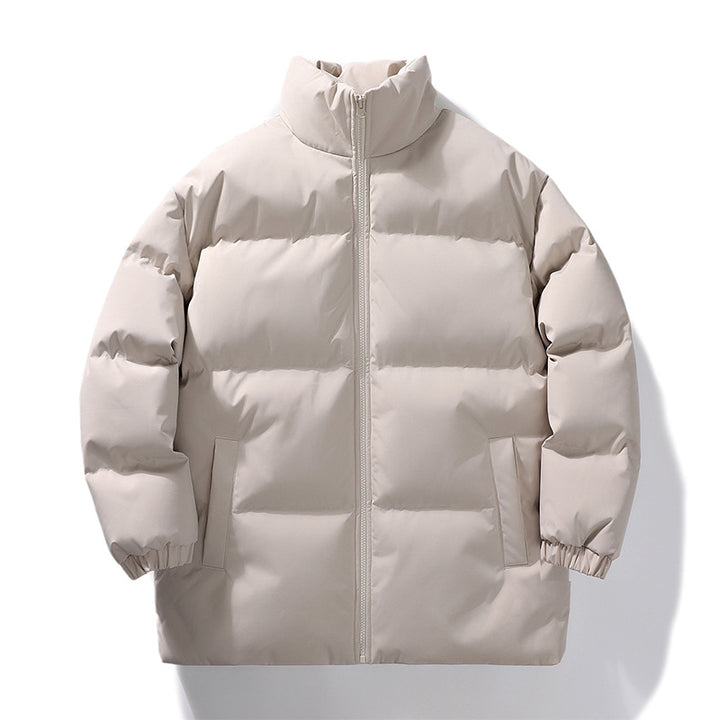 Women's down jacket with high collar and practical zipper Lune London