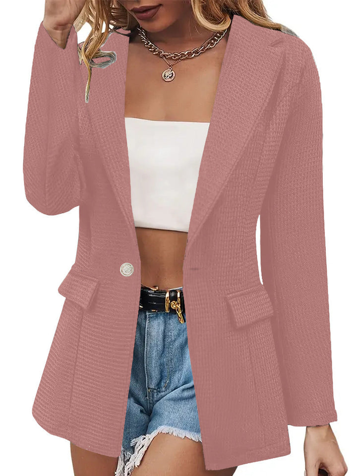 Ladies Elegant Structured Blazer Lune London