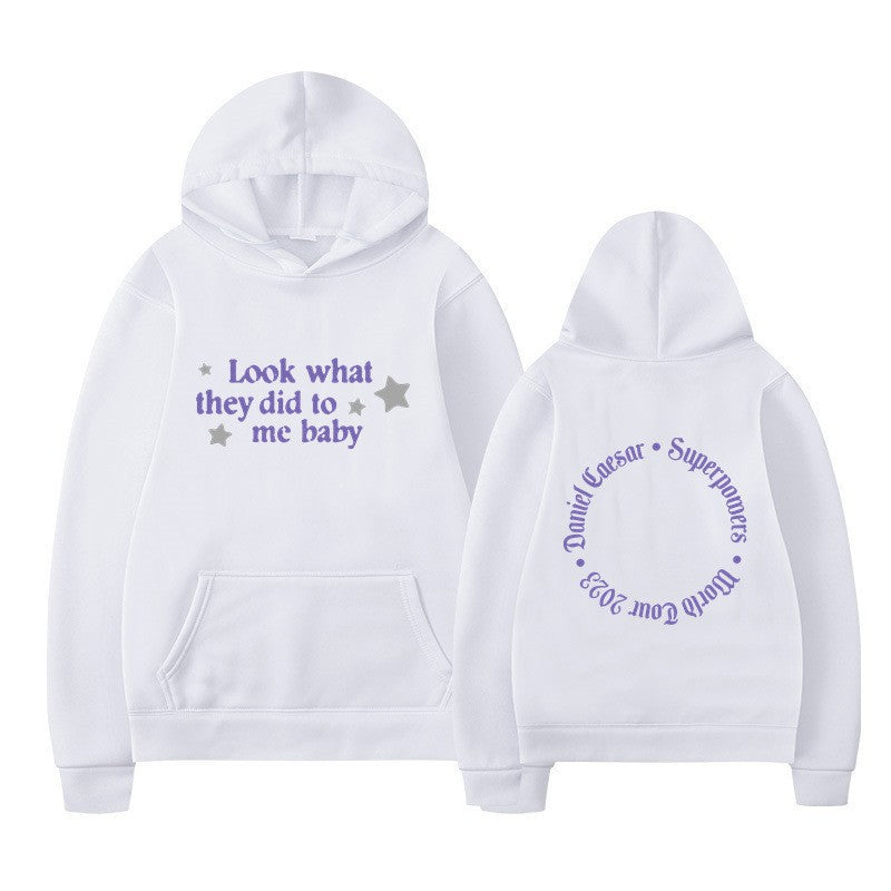 Women's hooded sweatshirt with creative slogan and unique design Chic & Stil