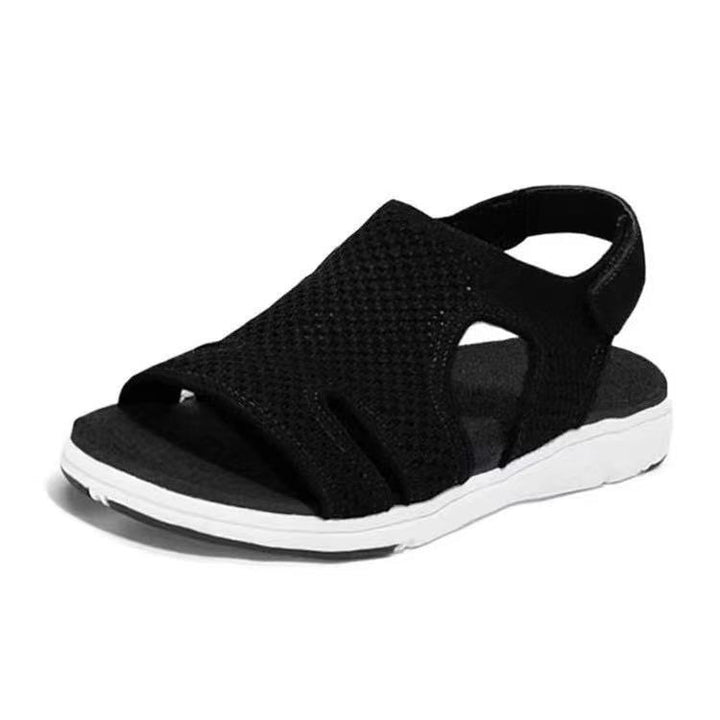 Breathable women's sandals with adjustable strap and ergonomic sole Lune London