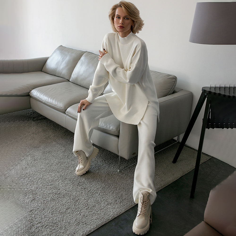 Comfortable knit set for women with a loose fit Lune London