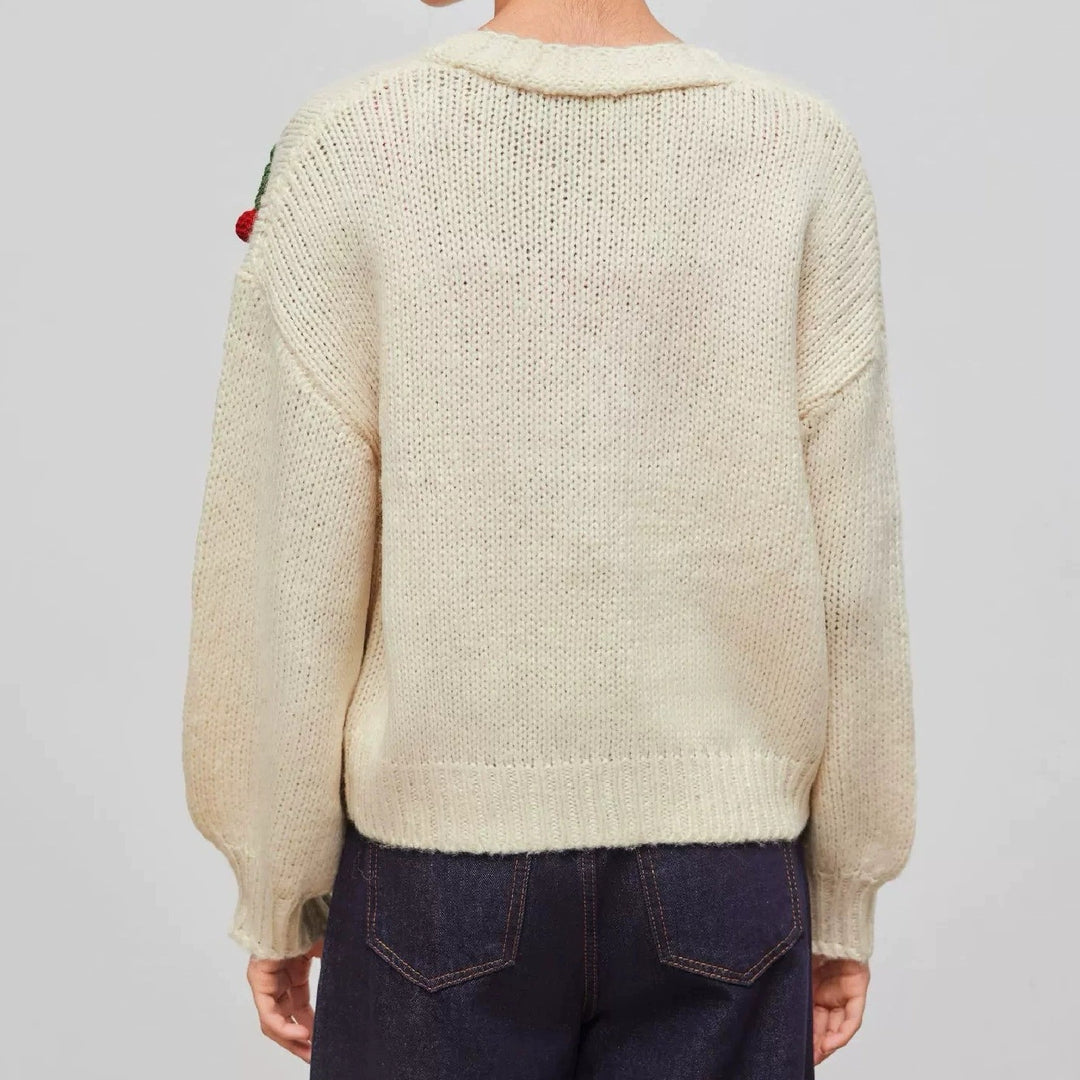 Ladies cozy knit vest Lune London