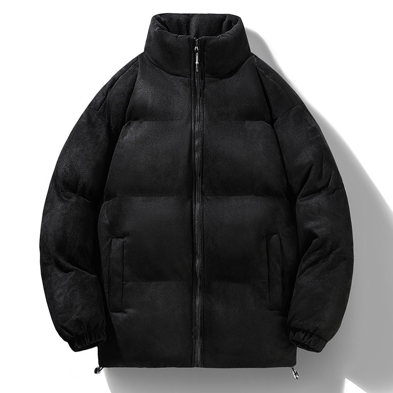 Ladies down jacket with high collar and pockets Lune London