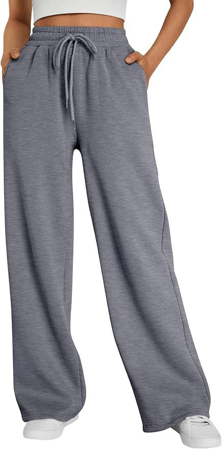 Loose jogging pants for women with elastic waistband Lune London