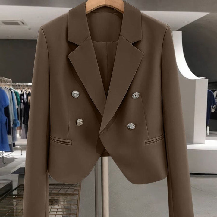 Blazer double boutonnage intemporel pour femmes Chic & Stil