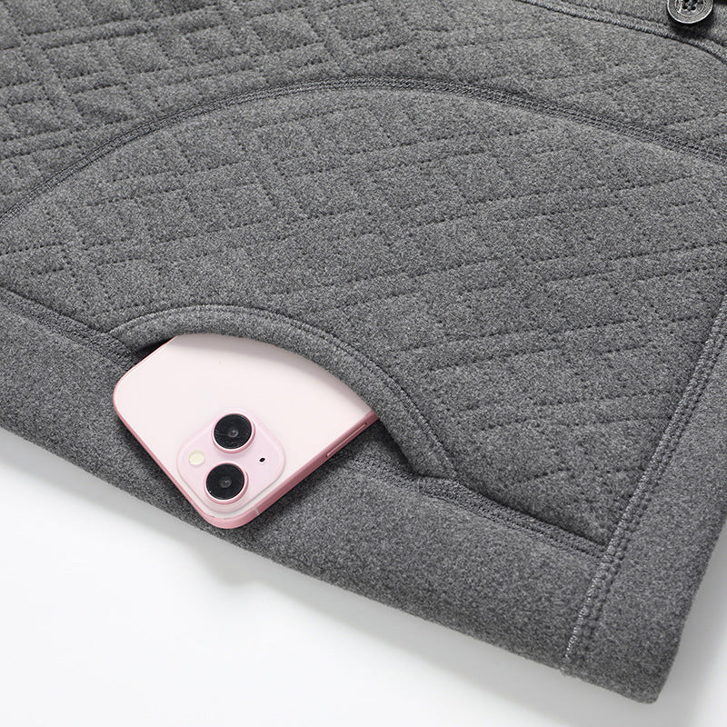 Quilted vest for women with practical pockets and modern design Lune London