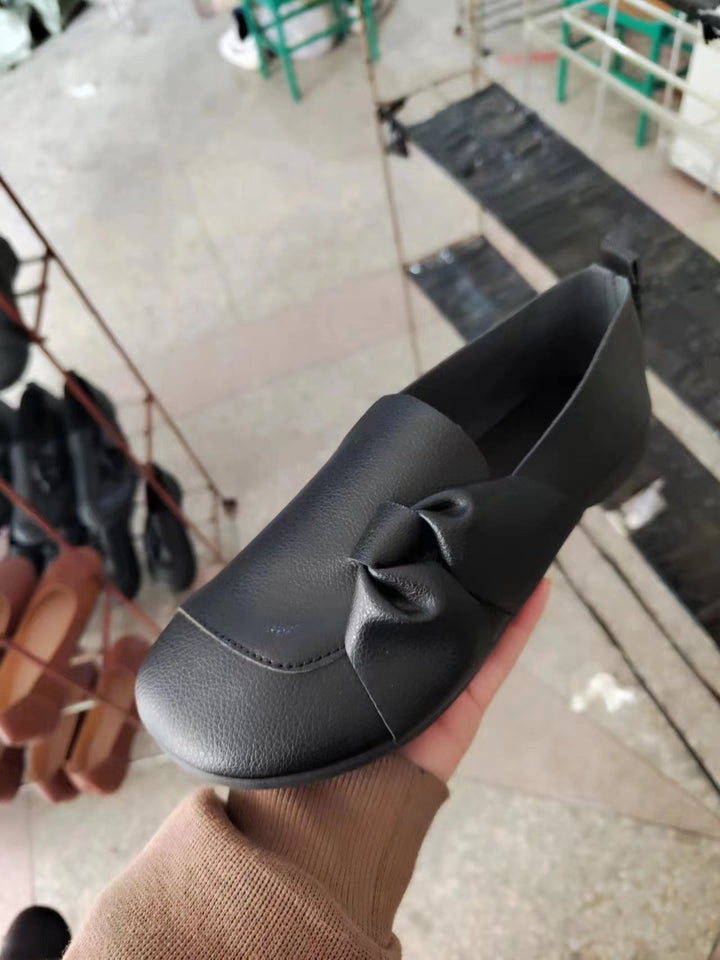 Women Chic Slippers with Bow Detail Lune London