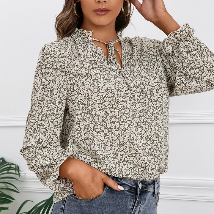 Lune London floral patterned blouse for women