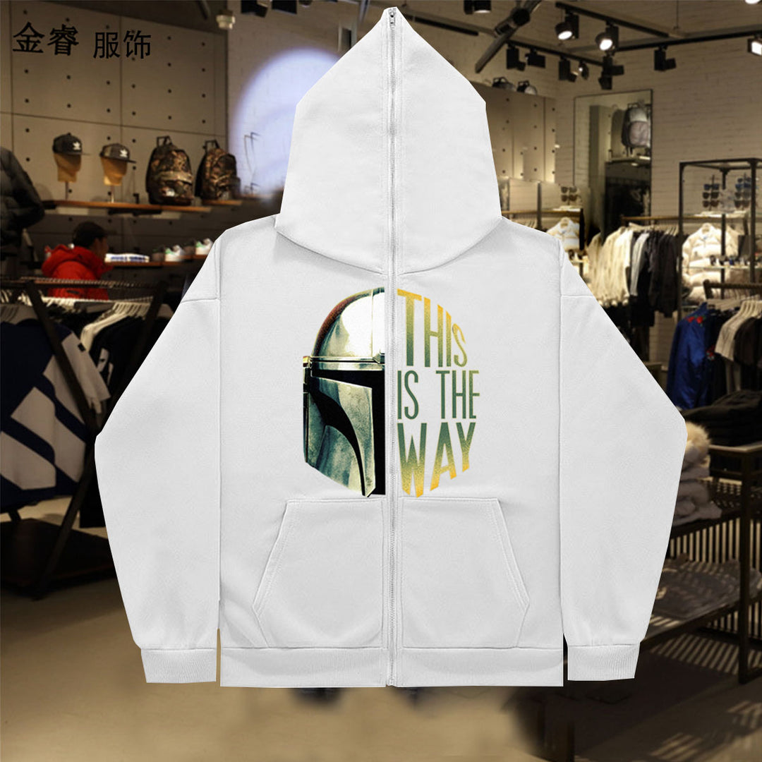 Hooded jacket for women with high-quality graphic design and comfortable pockets Lune London