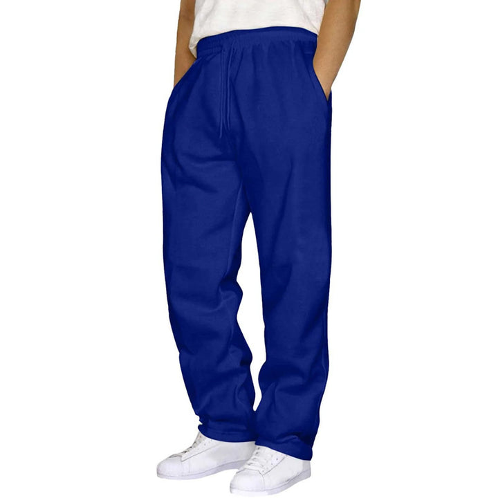 Women's comfortable casual pants with elastic waistband and practical side pockets Chic & Stil