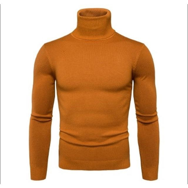 Men's Turtleneck Sweater Made From Fine Merino Wool Lune London