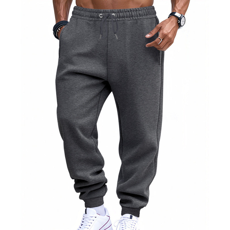 Trendy jogger pants for men with elastic waistband and side pockets Lune London
