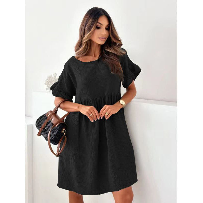 Ladies Breezy A-line Mini dress Chic and Style