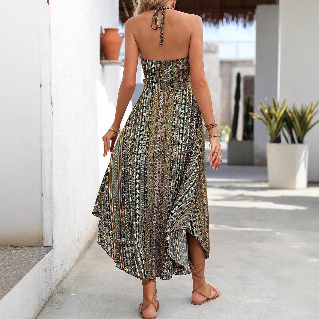 Boho maxi dress for women with empire waist Lune London