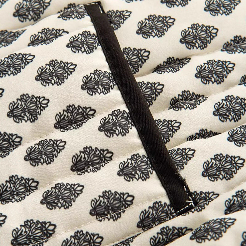 Ladies Elegant Blazer with Chic Floral Pattern and Style